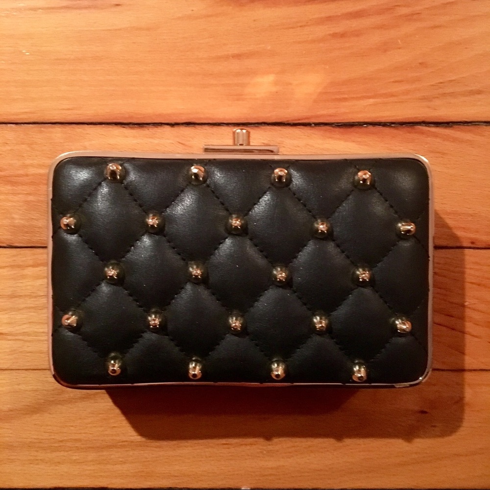 J. McLaughlin Kingston Stud Clutch with Chain